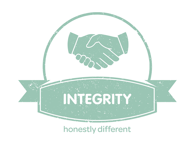 Integrity - honestly different